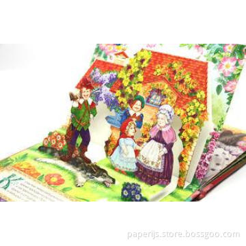 Custom Pop - up Story Book Printing Service With Pantone Co